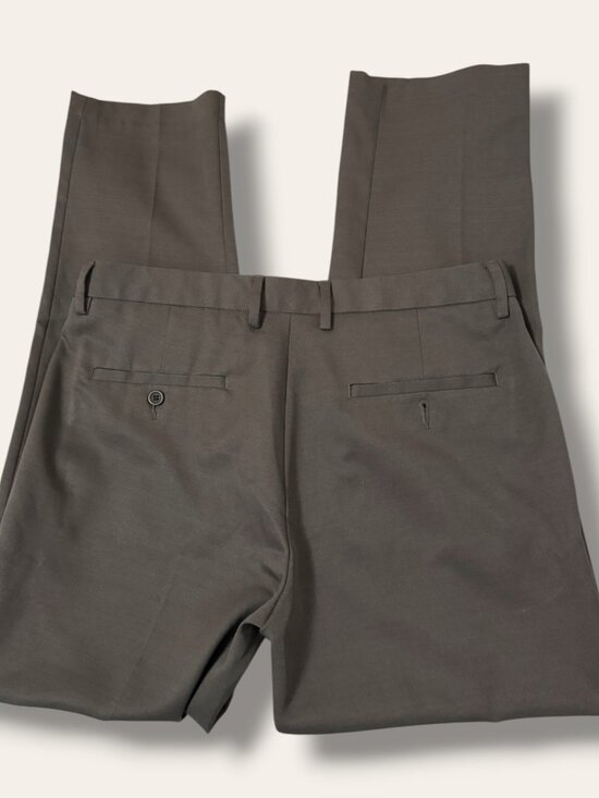 Kenneth Cole Reaction Other - Kenneth Cole Reaction Pants Mens 34 X 30 Gray Dress Flat Front Slacks Workwear